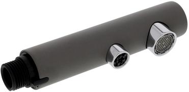 Brausekopf HD FONTAS-S II VGR SO SILGRANIT-Look, vulkangrau, Hochdruck