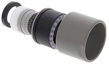 Strahlregler IG M22x1 HC Laminar TT vulkangrau PN, Hochdruck