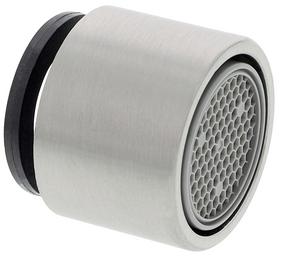 Strahlregler IG M22x1 HC Laminar STD PVD steel PN, Hochdruck