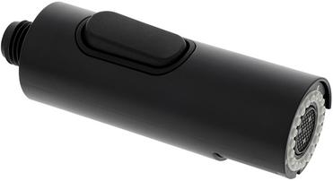 Spray head EVOL-S Pro black matt cpl. Special colours, black matt, High Pressure