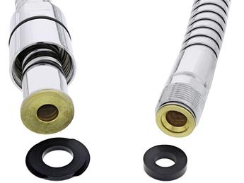 Spray pipe complete with seals and o-ring 150 cm metal HA