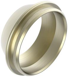 Abdeckring satin gold