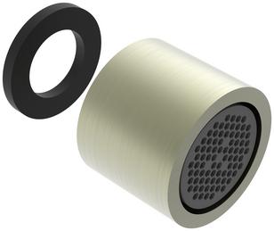 Strahlregler HD satin gold M19x1, Hochdruck