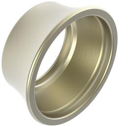 Abdeckring Körper satin gold