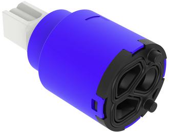 Kartusche HD 25 mm EN-25 S/D SD, blau, Hochdruck