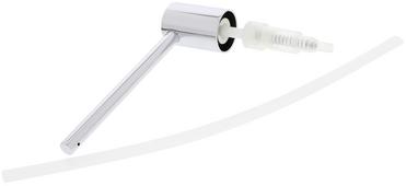 Pump lever PIONA chrome AW