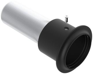 installation seat without hole for drain remote control  LUNEOO black mat