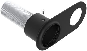 installation seat with hole for drain remote control LUNEOO black mat