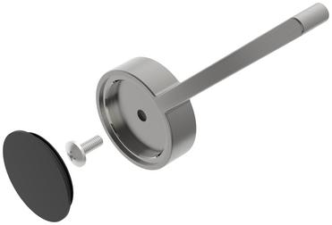 Hebel satin platinum, satin platinum