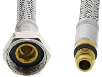 Flexschlauch mit integrierter Dichtung 60 cm neutral ST N FL EU M15x1-M8x1 NE