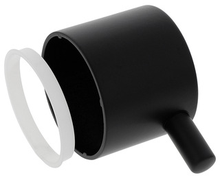 Hebel Filterwasser FONTAS /-S II schwarz matt SO, schwarz matt