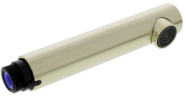 Brausekopf HD satin gold LINUS-S kpl. SO PVD, satin gold, Hochdruck