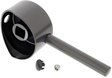 Hebel Mischwasser FONTAS /-S II satin dark steel SO, satin dark steel