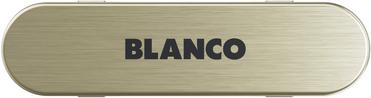 Plättchen C-overflow oval  satin gold