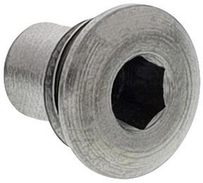 Sicherungsschraube satin dark steel LINUS-S M6x5,5 SO