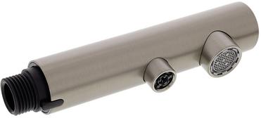 Brausekopf HD satin platinum PVD, satin platinum, Hochdruck