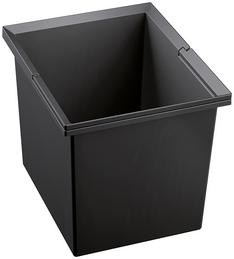 Eimer schwarz30 Liter, Kunststoff, schwarz