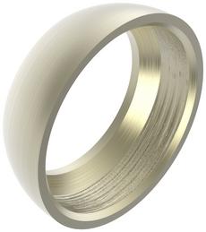 Abdeckring satin gold