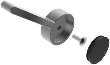 Hebel satin platinum, satin platinum