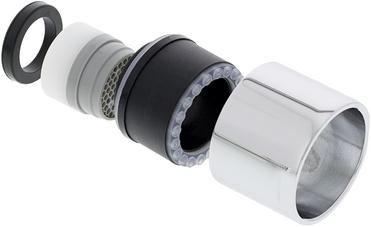 Strahlregler IG M22x1 HC Laminar TT chrom PN, Hochdruck