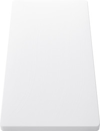 Chopping board plastic SIGMA white 540 mm x 260 mm, plastic