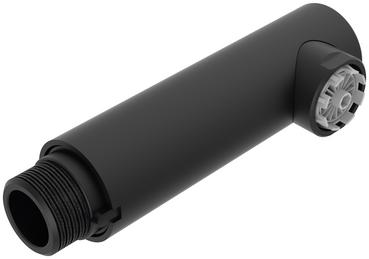 Brausekopf ND schwarz matt Sonderfarbe, schwarz matt, Niederdruck