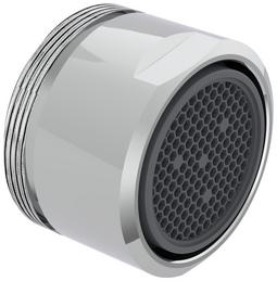 Jet regulator HP chrome HC B OT M24x1 SW22, High Pressure