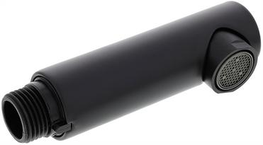 Spray head MILA-S HP black matt BL cpl. KP Special colours, black matt, High Pressure