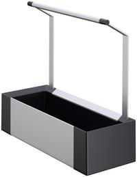 Storage caddy, black