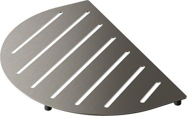 TopGrid satin platinum OOVALON, Edelstahl/Kunststoff, satin platinum