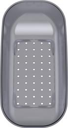 Colander plastic JOTA, MULTI, NOVA, TWEN, VIVA grey translucent, plastic, translucent grey