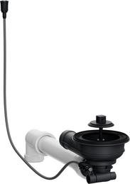 Ablaufgarnitur (mit Auslauf, ohne Überlauf, mit Verrohrung, ohne Siphon, mit Fernbedienung) 3,5" InFino, mit Bowdenzug, ohne Metallteile