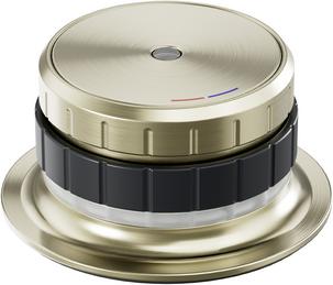 Control unit mixed water (CHOICE) LUNEOO satin gold, satin gold