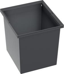 Eimer 35 Liter, Kunststoff, schwarz