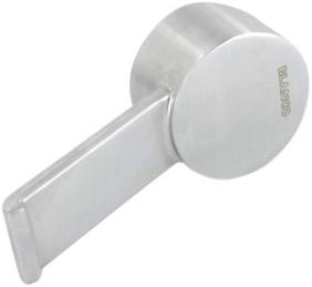 Hebel ZENOS/-S Edelstahl finish komplett HA, Edelstahl finish