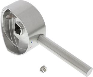 Lever LINUS-S stainless steel new VE + GE, stainless steel