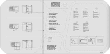 Cut-out template BLANCO PRIMO-BOX