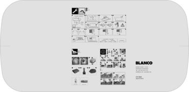 Cut-out template BLANCOMULTI/CLARIS 6 S stainless steel