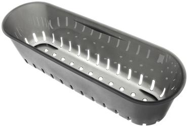 Colander LINE 5 S grey translucent, plastic, translucent grey