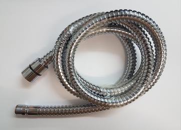 Chrome shower hose