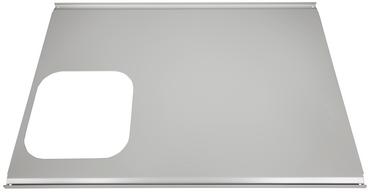 Etagère SELECT-BOX ECON cuves droit, panneau en acier, gris