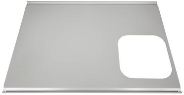 Etagère SELECT-BOX ECON cuves gauche, panneau en acier, gris