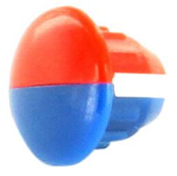 Farbkappe am Hebel ARUM/-S blau/rot JW