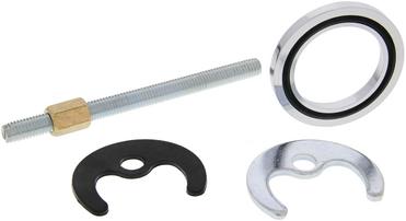 Assembly set and base ring with gasket