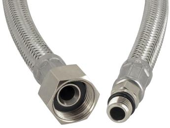 Flexible hose with integrated seal 35 cm metal (replaced by 119569 and 119568)