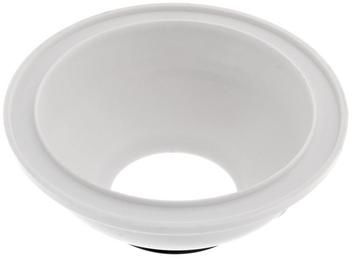 Valve top 3 1/2" without overflow VI, white