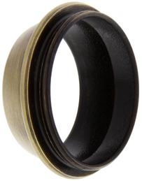 Kartuschenabdeckring Messing gebürstet LIVIA-S AV