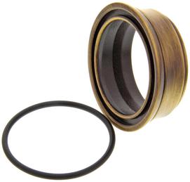 Sockel LIVIA-S Messing gebürstet mit Dichtung AV