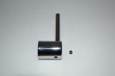 Complete lever - chrome cold