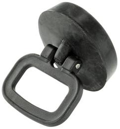 Stopfen 1,5" schwarz AL